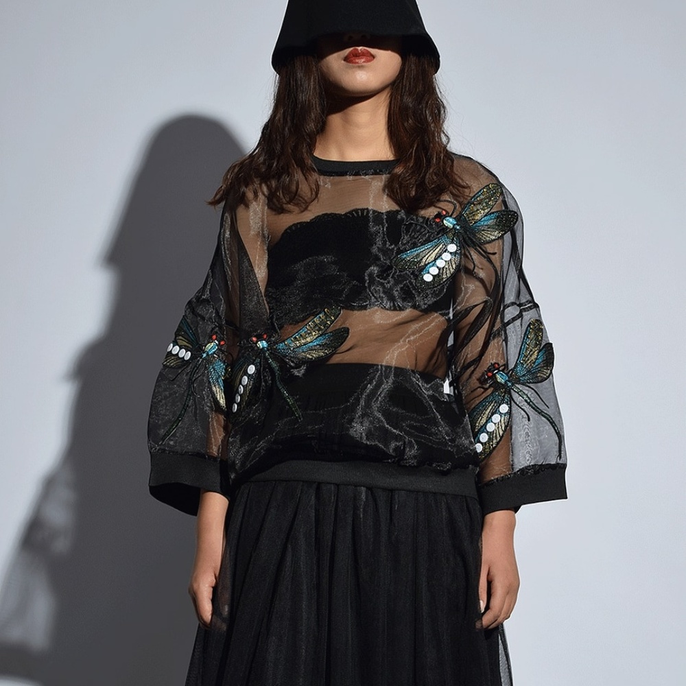 Korean Dragonfly Blouse